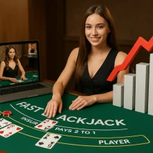 Fast Blackjack и гибридные Live-игры — рост популярности и причины