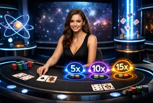 Quantum blackjack: новая версия с множителями выигрышей